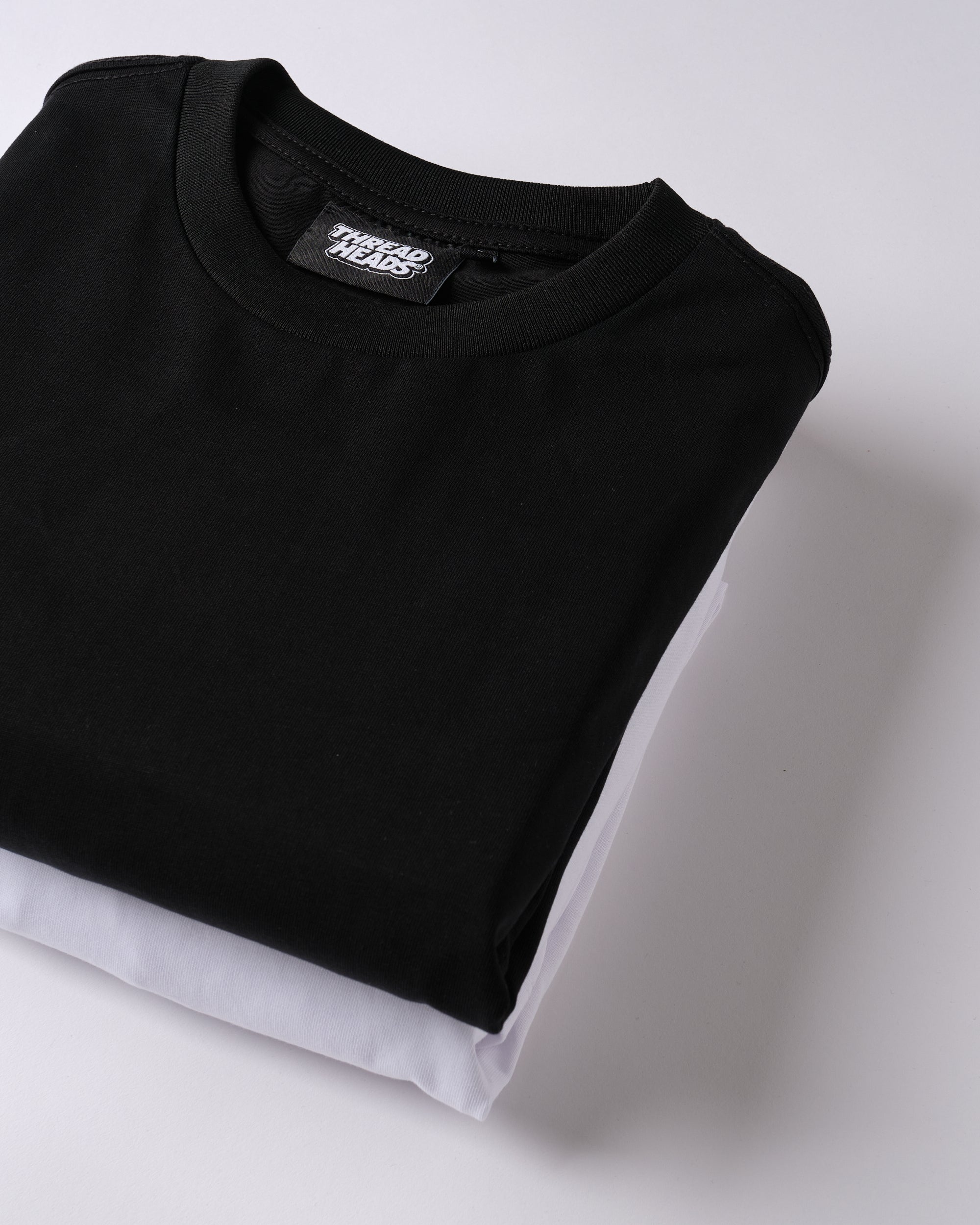 Oversized Tee 2-Pack: Black, White Australia Online